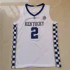 Kentucky Wildcats Basquete Jersey NCAA College Antonio Reeves CJ Fredrick Jacob Toppin Cason Wallace Livingston Onyenso Ware Thiero Tshiebwe Clarke Maxey Davis