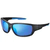 Gafas de sol polarizadas clásicas de la marca Carfia para hombres, gafas de sol deportivas para exteriores, gafas de sol cuadradas de diseño envolvente, lentes de espejo masculino eyew229j