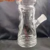 10-Zoll-Glas-Bong-Wasser-Rohr Gatorade-Trinkflasche Tabak-Raucher-Räucher-Eierfänger Dabber-Recycler-Recycler Bubbler-Rohre