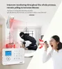 Gautone New PG103 Tuya WiFi Alarm System Säkerhet Hem med RFID-kort Motion Sensorer Smart Life App Control