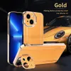 Luxry Full Cover Phone Cases For Iphone 13 Pro Max 13 Mini 12 Pro Max 12 Mini Invisible support Holder Stand 6 Colors Shockproof Protective Cover New