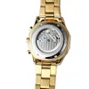 Bilek saatleri Grand Golden Otomatik İzle Tourbillon Moonphase Erkek Mekanik Takvim Self Rown Çelik Kemerler Relogio4989904