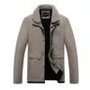 4Xl Plus Autumn Thick Warm Fleece Leather Jacket Men Winter Outwear Casual Fashion Classic PU Faux Leather Jacket Coat Men 211018