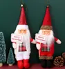 2021 HW413 Cheerleading Christmas Dekoracje Ozdoby choinkowe ozdoby Santa Claus Dolls Prezenty Zabawki Akcesoria