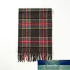 Klasyczna Czerwona Plaid Children Scarf Ciepłe Zimowe Małe Wąskie Szal Kobiety Dzieci Lovely Fashion Casual Scarves Dla Child Boy Girl Factory Cena Expert Design Quality