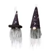 Party Supplies Halloween Decorations Gnome Hanging Ornaments Handmade Plush Elf Doll Pendant Kids Gift PHJK2107