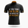 2024 I am Slow Man Bicycle Cycling Jersey MTB Mountain bike Clothing Men Short Set Ropa Ciclismo Bicycle Clothes Maillot Culotte