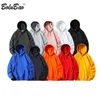 Bolubao Vår Höst Män Hoodies Sweatshirt Terry Tyg Solid Färg Sport Sweatshirt Par Casual Loose Hoodies Män 210518