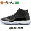 2022 Top Jumpman 11S Schoenen Dier Instinct Metallic Silver Dames Designer Basketbal Heldere Citrusvruchten GLB en Toga Concord Cool Gray Win Like 96 Men Sneakers Maat 13