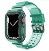 Case + Apple İzle için Kayış 41mm 45mm 44mm 42mm 40mm 38mm Bantlar Spor Bileklik Bilezik Kordonlu Bantlar Iwatch Series 7 6 5 4 3 SE Akıllı Aksesuarları