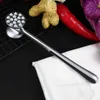 Zinc Alloy Multifunction Meat Hammer Kitchen Tools Durable Steak Chicken Fish Pounder Loose Tenderizer Dual-Sided Nails Mallet Comfort Grip Handle JY0376