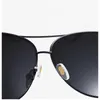 Ретро мужские солнцезащитные очки для мужчин солнцезащитные оттенки темные объектива вождения очки 4 цвет синие коричневые серые линзы черные серебряные золотые металлические рамки