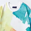 Men Pullover Watercolor Graffiti Sweatshirts 2021FW Women's Colorful Active Style Top Male Daily Wear Comfortable Jumper Clothes