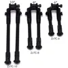 6 '' - 8 '' - 10 'tum Stand Tactical Justerbar Sniper BIPOD Adapter av 20mm Picatinny Mount Multi-Functional Holder