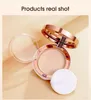 Face Cushion Compact Setting finishing Powder Oil-Control 3 Colors Matte Smooth Finish Concealer Makeup Pressed Powder