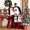 Newchristmas Family PaJamas Sets Dad mama Dziecko Baby Dopasowanie Bożego Narodzenia Święta Święta nocna noc piżama zużycie EWA18397096562