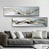 Linhas abstratas modernas pintura de lona posters e impressões Nordic Wall Art Imagem para sala de estar quarto de luxo decoração de casa 210705