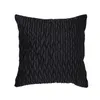 Solid Color Velvet Press veckad kuddfodral SOFA Pillows Bedside Home Office Back Cushion Lumbal PillowCover1335651