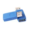 ZJT56 Blue USB3.0 USB 3.0 En manlig till kvinnlig adapterkabelkopplare USB3.0 F￶rl￤ng Adapters -kontakten