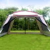 Pojedyncza warstwa Dobra Jakość 4 Corners Garden Arbor / Multiplayer Leisure Party Camping Namiot / Markizy Schronisko Namiot Grill Pergola Y0706