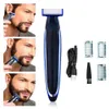 Beard Trimmer for Men Washable Razor Comfortable and Clean for Electric Shaver Straight Safety Razor Portable Shaving Machine P0817