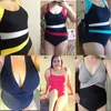 Li-Fi Swimsuit Women Classic vintage stroje kąpielowe Sliming Push Up Kąpiel Letni garnitur na plaży xxl 210407