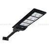 Solar Street Lamps 12M Radar Czujnik ruchu Wodoodporna IP67 LED Lightlights Światła Ściana Outdoor Krajobraz Garden Road Light z Pole i Pilot Lights Lights