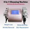 Bärbar Lipo Laser Diod Slimming Maskin Multifunktionsutrustning 40K Kavitation Viktminskning RF-rynkning