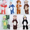 Pyjamas pour enfants Enfants Bébé Animal Vêtements de Nuit Filles Cosplay Pyjama Garçons Combinaison Onesie Panda Pyjama 211130