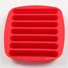 Biscotti in silicone Stampi per cioccolato Torte Bakeware Utensili da cucina Utensili per caramelle Stampo per zucchero Bar Blocco Vassoio per ghiaccio Accessori Stampo per zucchero Via mare T2I53081