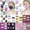 Fashion Adult Mask Retail package 10pcs/pack Beautiful Printing Butterfly Designer Face Maske 3 Layers Disposable Protective Mascarilla ship in 12hours