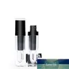 Packing Bottles 25 pcs/lot Empty 6ML Lipgloss Container Square Black Cosmetic Makeup Glaze Gloss Tube Packaging