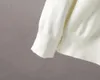 2021 メンズデザイナーセーターレター印刷イタリアデザイナー女性男性セーター高品質カジュアルラウンド長袖刺繍白オフパーカー tシャツ