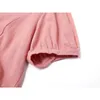Sommar Ruffle Design Cardigan Blus Kvinnor Rosa Puff Kortärmad Retro Söta Beskär Skjorta Toppar Koreansk Stilish E-Girl Slim Blusas 210417