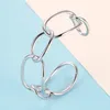 Punk Geometric Chain Bracelets New Opening Cuff Bracelets & Bangles for Women Bijoux Charm Bracelets Femme Fashion Charm Jewelry Q0719