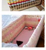 猫のベッド家具2021 DIYマット犬ベッド250gの厚さのウール糸CRE充填コットンコア付き手編