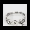 Bangle sieraden? Snaps armbanden passen 18 mm metalen knoppen sier vergulde Noosa -brokken snap armband verwisselbare sieraden ps1966 drop delive