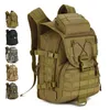 Zaini tattici dell'esercito dell'uomo di grande capacità 45L Borse d'assalto militari Outdoor Molle Pack per Trekking Camping Hunting Bag Y0721