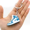 Creative 1/6 полые 3D кроссовки модельные подъемники сувениры баскетбол обувь спортивные энтузиасты брелок автомобиль рюкзак кулон подарки G1019