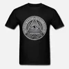 Men's T Shirts MenT-Shirt 2022 Est Illuminati Eye Symbol T-Shirt Premium Cotton Annuit Coeptis Catholic Shirt