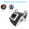 Professional Body Shaping Equipment RF Emslim Beauty Machine with Tech Electromagnetic Muscle Trainer for Muscle Building