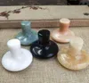 2021 Natural jade mushroom massage stone carved back body point massager lava oil spa rocks