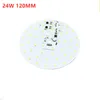 خرز الضوء AC 220V الجهد العالي SMD 2835 اللون الأبيض خطي SMART NO DRIVE 7W 12W 18W 24W 6500K PCB BULB لوحة LED LED