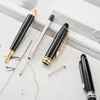 Business Pennor Guld Silver Metal Signature Pen School Studentlärare Skrivande Presentkontor Skriva Favorit