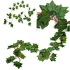 Künstliche gefälschte hängende Weinrebenblätter Gartendekoration Laub Blumengirlande Home Wall Hang Dekorationen IVY Vines Supplies RRD7210