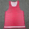 Uganda Stripes Homem Rápido Running Rede Respirável Vestida Profissional Atleta Atleta Track Campo Singlet Customizable 220309