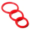 3PCS Seksowne produkty Pinis Pierścień zabawki Super Elastyczne i mocne pierścienie kogutów dla mężczyzny przedłużony wytrysk zabawki