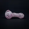 Coloré À La Main Blanc Ligne Pipes Pyrex Verre Épais Herbe Sèche Tabac Fumer Pipe À Huile Rigs Conception Innovante De Luxe Décoration Porte-Filtre DHL Gratuit