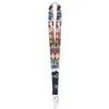 10pcs / lot J2190 Anime Keychain 끈 만화 펑크 목 스트랩 키 ID 카드 휴대 전화 lanyards