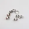 Fashion Smooth Surface Stainless Steel Band Jewelry Rings For Men Women Mix Style